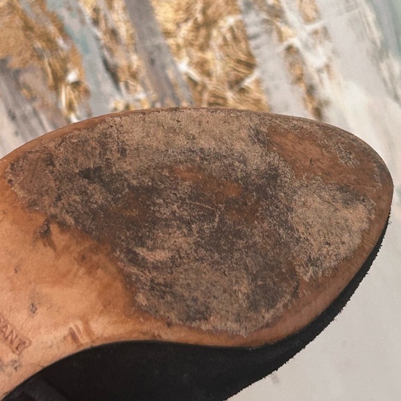 ISABEL MARANT Becky Thigh High Farrah Leather Boots- Black/ Size - Picture 15 of 16